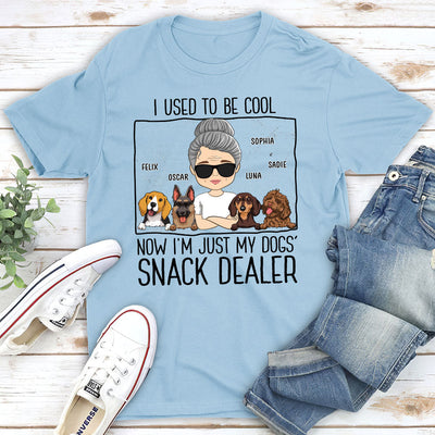 Just A Pet Snack Dealer - Personalized Custom Unisex T-shirt