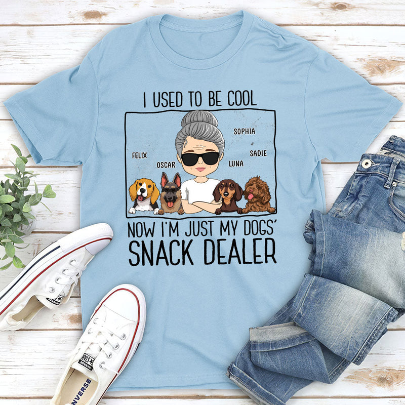 Just A Pet Snack Dealer - Personalized Custom Unisex T-shirt