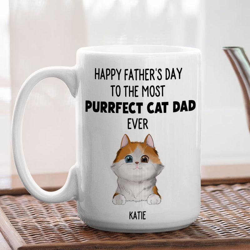 The Most Purrfect - Personalized Custom Coffee Mug