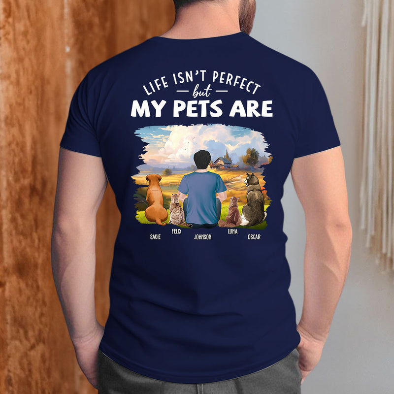 Perfect Dog Cat - Personalized Custom Premium T-shirt