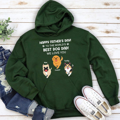 Best Dog Dad - Personalized Custom Hoodie