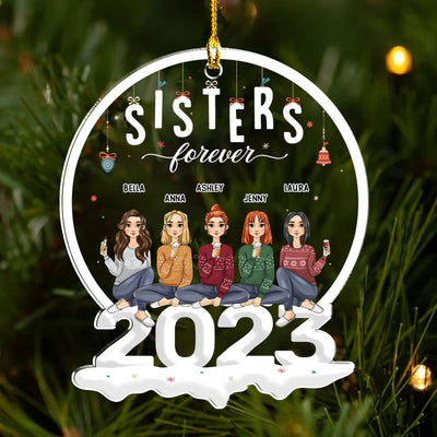 Besties 2023 - Personalized Custom Acrylic Ornament