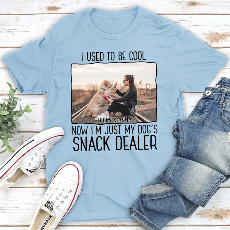 Just A Snack Dealer Photo - Personalized Custom Unisex T-shirt