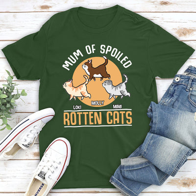 Spoiled Cats - Personalized Custom Premium T-shirt