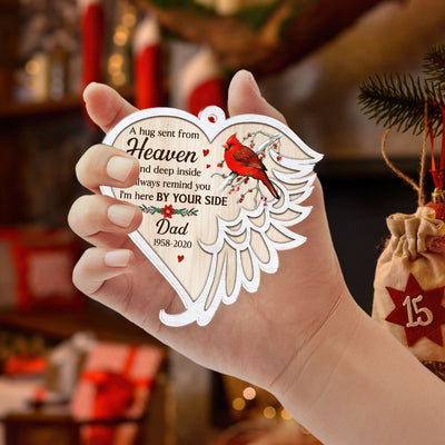 A Hug From Heaven - Personalized Custom Acrylic Ornament