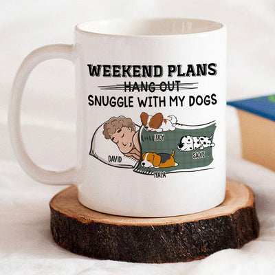 Hang Out Or Snuggle - Personalized Custom Coffee Mug