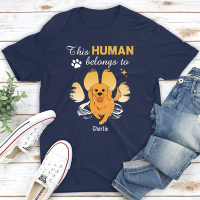 Belongs To - Personalized Custom Unisex T-shirt