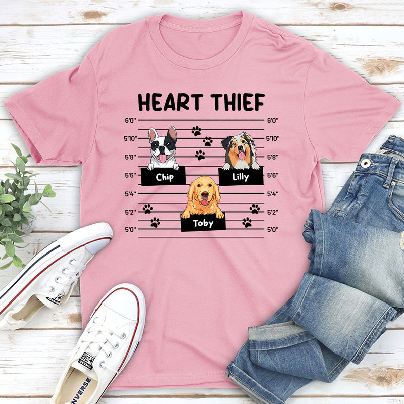 Heart Thief - Personalized Custom Unisex T-shirt