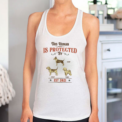 This Human Vintage - Personalized Custom Women's Tank