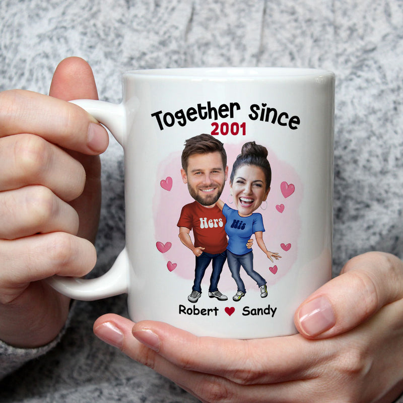 Together Since - Personalized Custom Coffee Mug