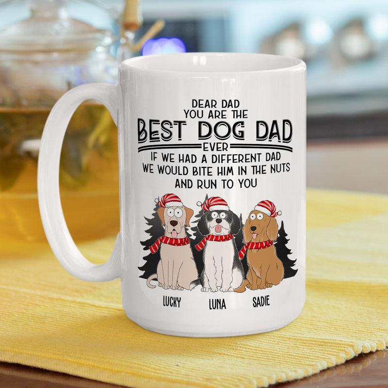 You Are The Best Dog Dad - Personalized Custom Coffee Mug