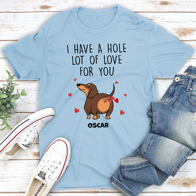 A W-Hole Lot - Personalized Custom Unisex T-shirt