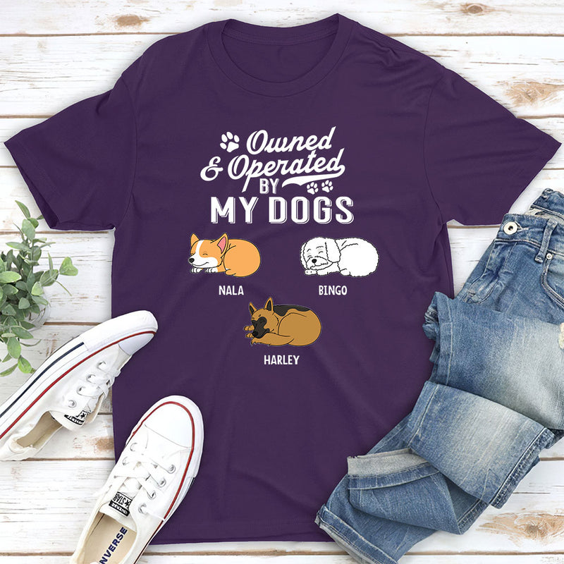 My Dog My Boss - Personalized Custom Unisex T-shirt