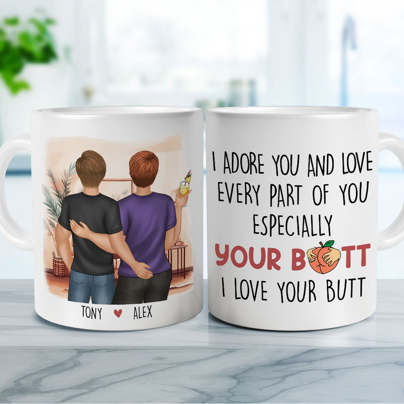 Every Part Of You - Personalized Custom Coffee Mug
