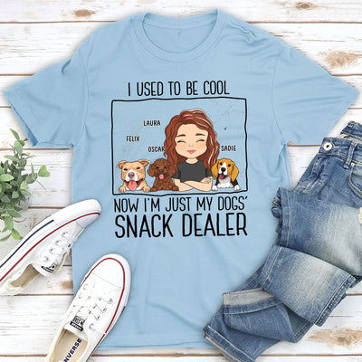 Just A Snack Dealer - Personalized Custom Unisex T-shirt