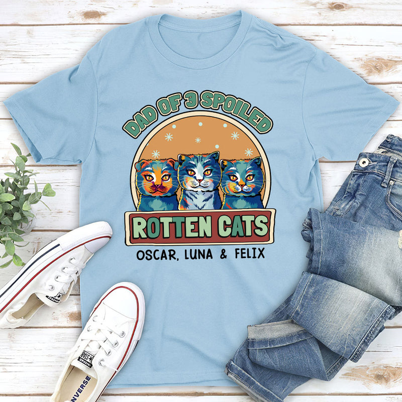 Pop Art Rotten Cats - Personalized Custom Unisex T-shirt