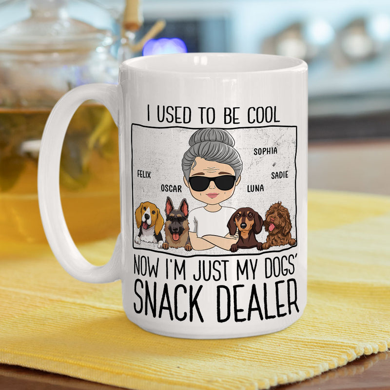 Just A Pet Snack Dealer - Personalized Custom Coffee Mug