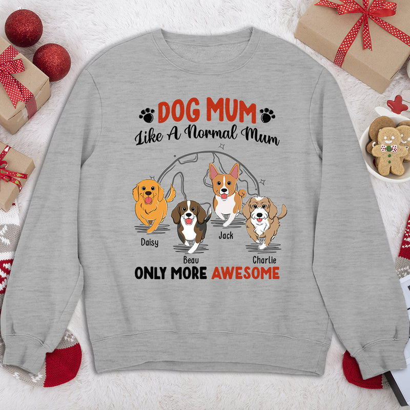 Like A Normal Mom - Personalized Custom Sweatshirt