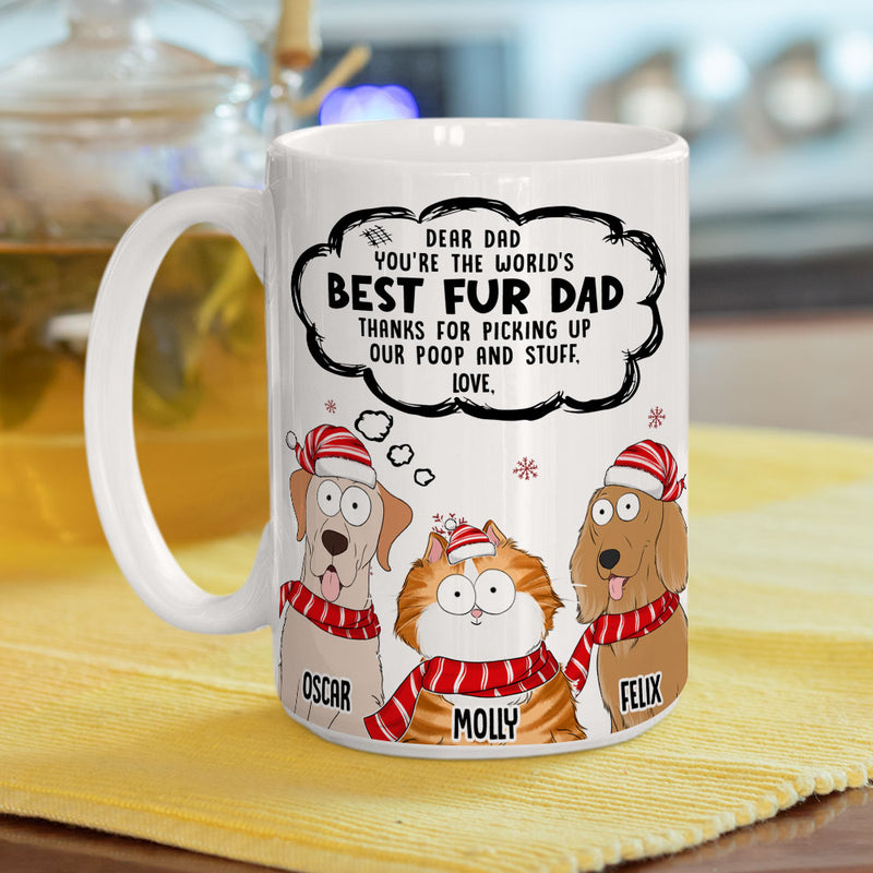 Funny Dog Mom Gifts - Dear Dog Mom Coffee Mug - Best Dog Mom