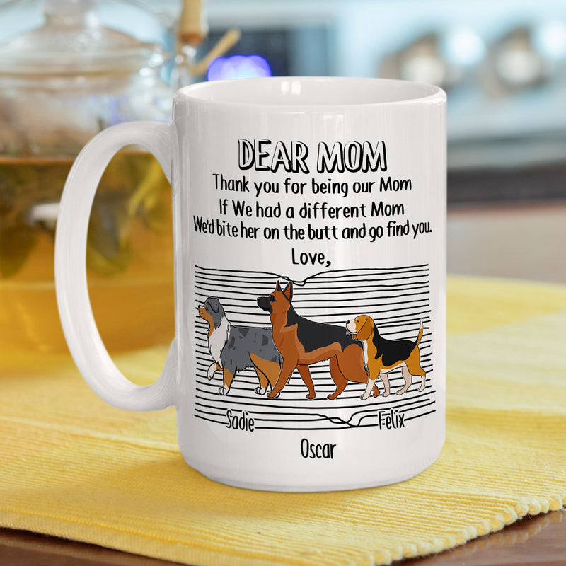 Thank You For Being Our Parents - Personalized Custom Coffee Mug