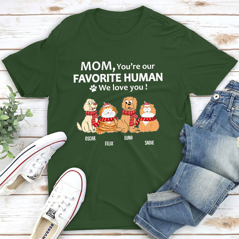 To My Human - Personalized Custom Unisex T-shirt