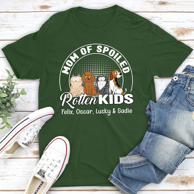 Spoiled Rotten Kids - Personalized Custom Unisex T-shirt