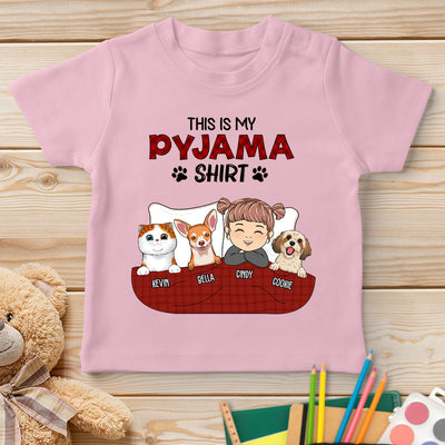 Pajama Shirt Version 2 - Personalized Custom Youth T-shirt