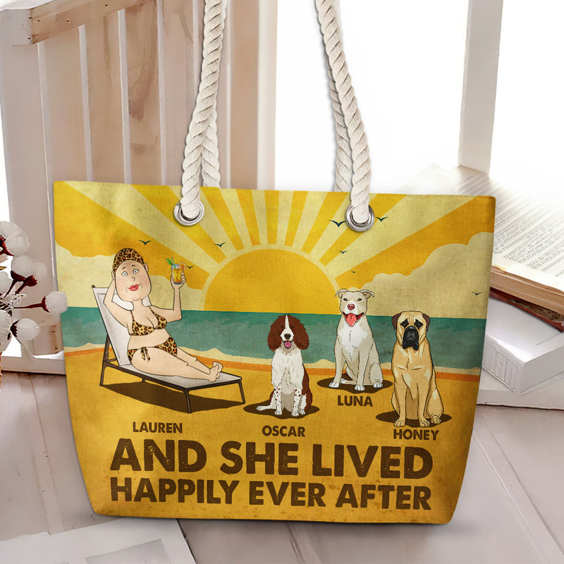 Happily Ever After - Personalized Custom Beach Bag