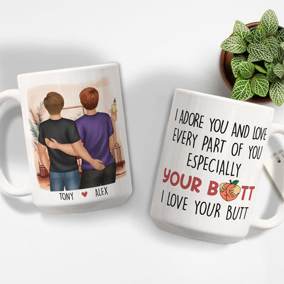 Every Part Of You - Personalized Custom Coffee Mug