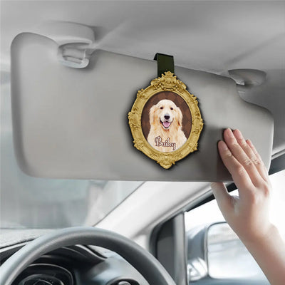 Royal Frame - Personalized Custom Car Visor Clip