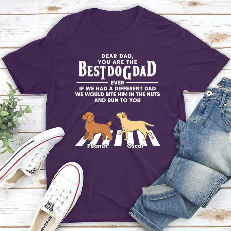 Dogs Run To You - Personalized Custom Premium T-shirt