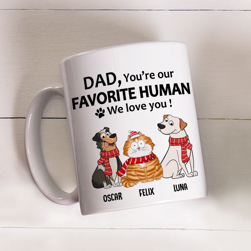 To My Human - Personalized Custom Coffee Mug