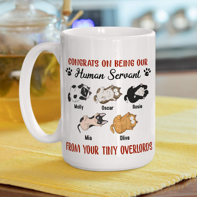 Being Our Human Servant - Personalized Custom Coffee Mug