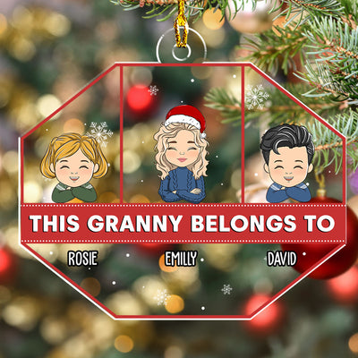 This Nana - Personalized Custom Acrylic Ornament