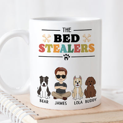 Bed Stealer - Personalized Custom Coffee Mug