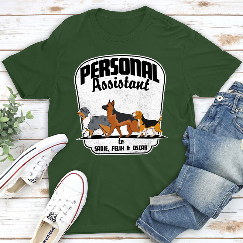 Personal Assistant - Personalized Custom Premium T-shirt