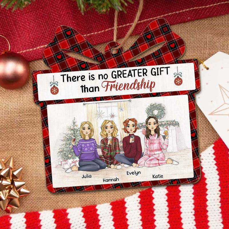 Greater Gift - Personalized Custom 1-layered Wood Ornament