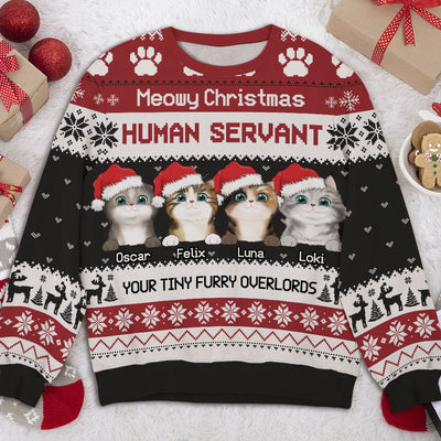 Furry Overlord - Personalized Custom All-Over-Print Sweatshirt