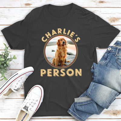 Me And My Person - Personalized Custom Unisex T-shirt