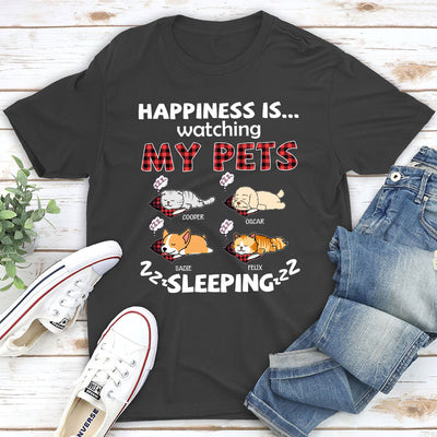 My Pets Snoring - Personalized Custom Premium T-shirt