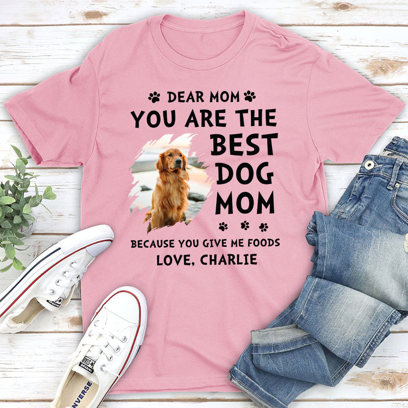 The Best Because - Personalized Custom Unisex T-shirt