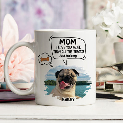 Just Kidding - Personalized Custom Coffee Mug