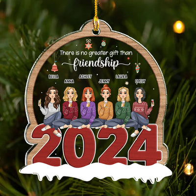 Perfect Friendship - Personalized Custom Acrylic Ornament