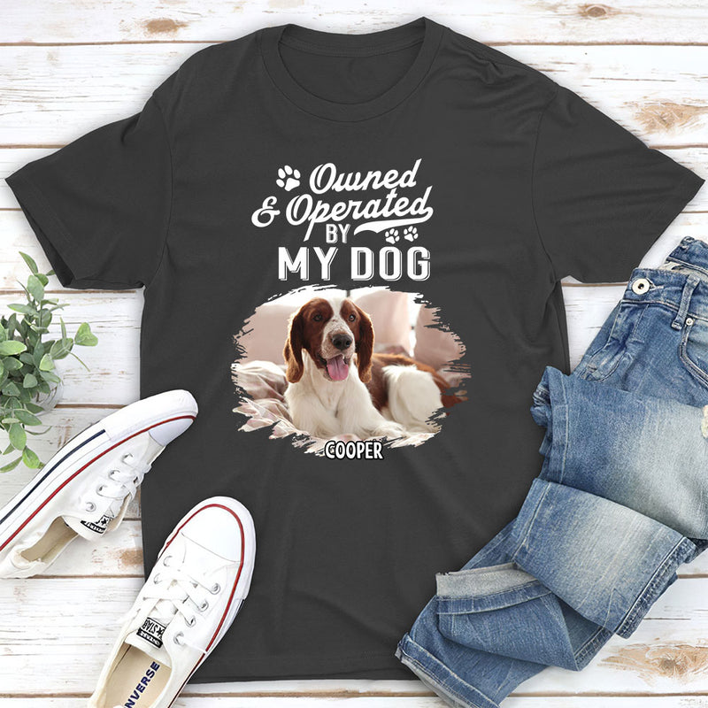 My Dog My Boss - Personalized Custom Premium T-shirt