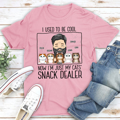 Just A Pet Snack Dealer - Personalized Custom Unisex T-shirt