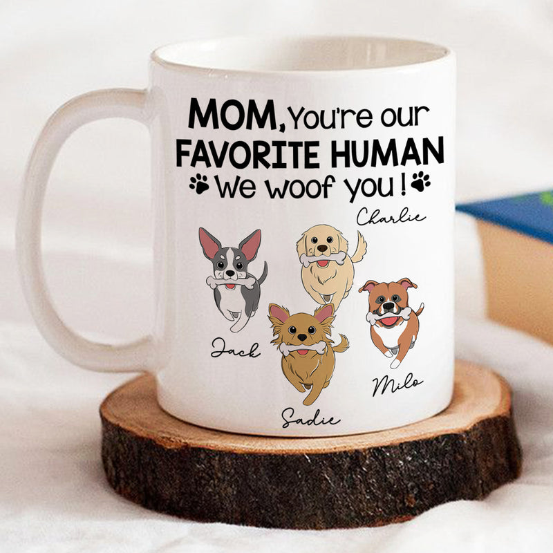 You Are Our Favourite Human - Personalized Custom Coffee Mug