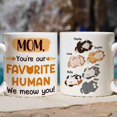 We Meow You - Personalized Custom Coffee Mug