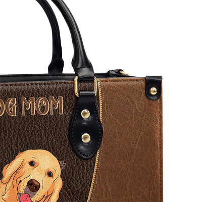 Dog Mom Bag - Personalized Custom Leather Bag