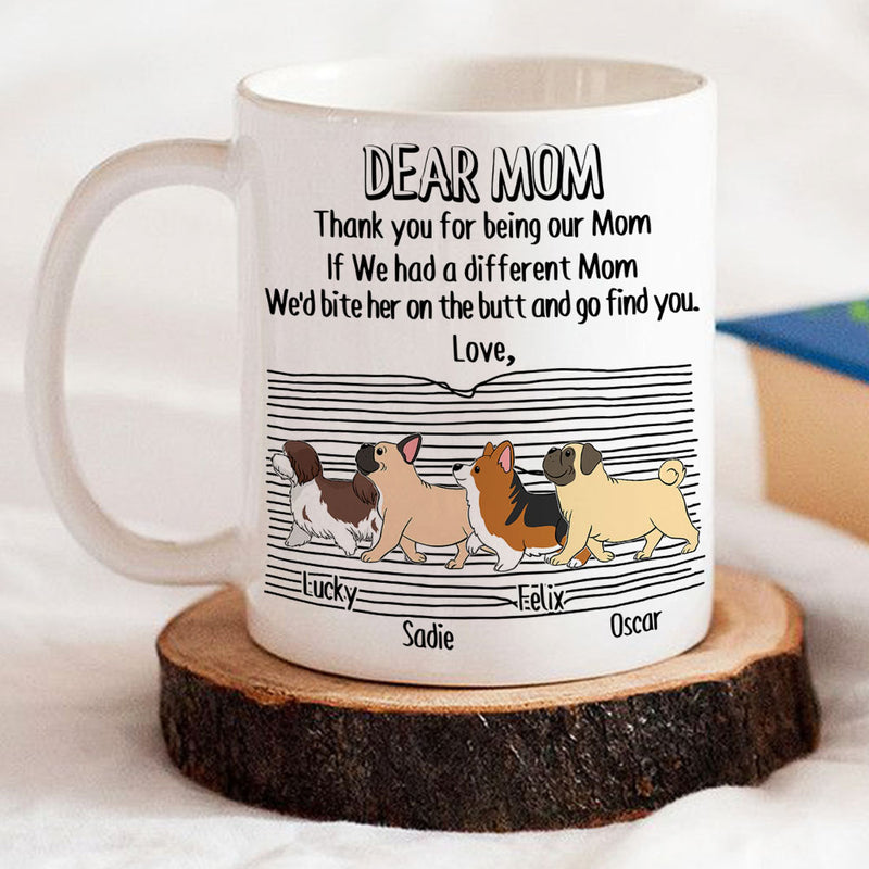 Thank You For Being Our Parents - Personalized Custom Coffee Mug