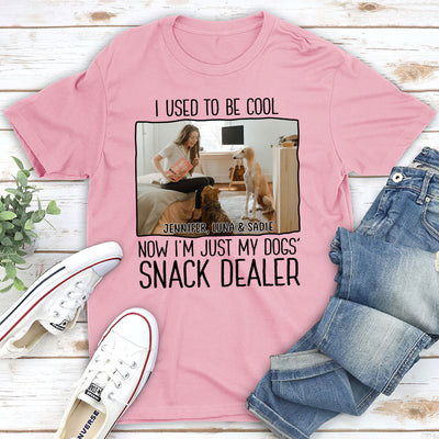 Just A Snack Dealer Photo - Personalized Custom Unisex T-shirt